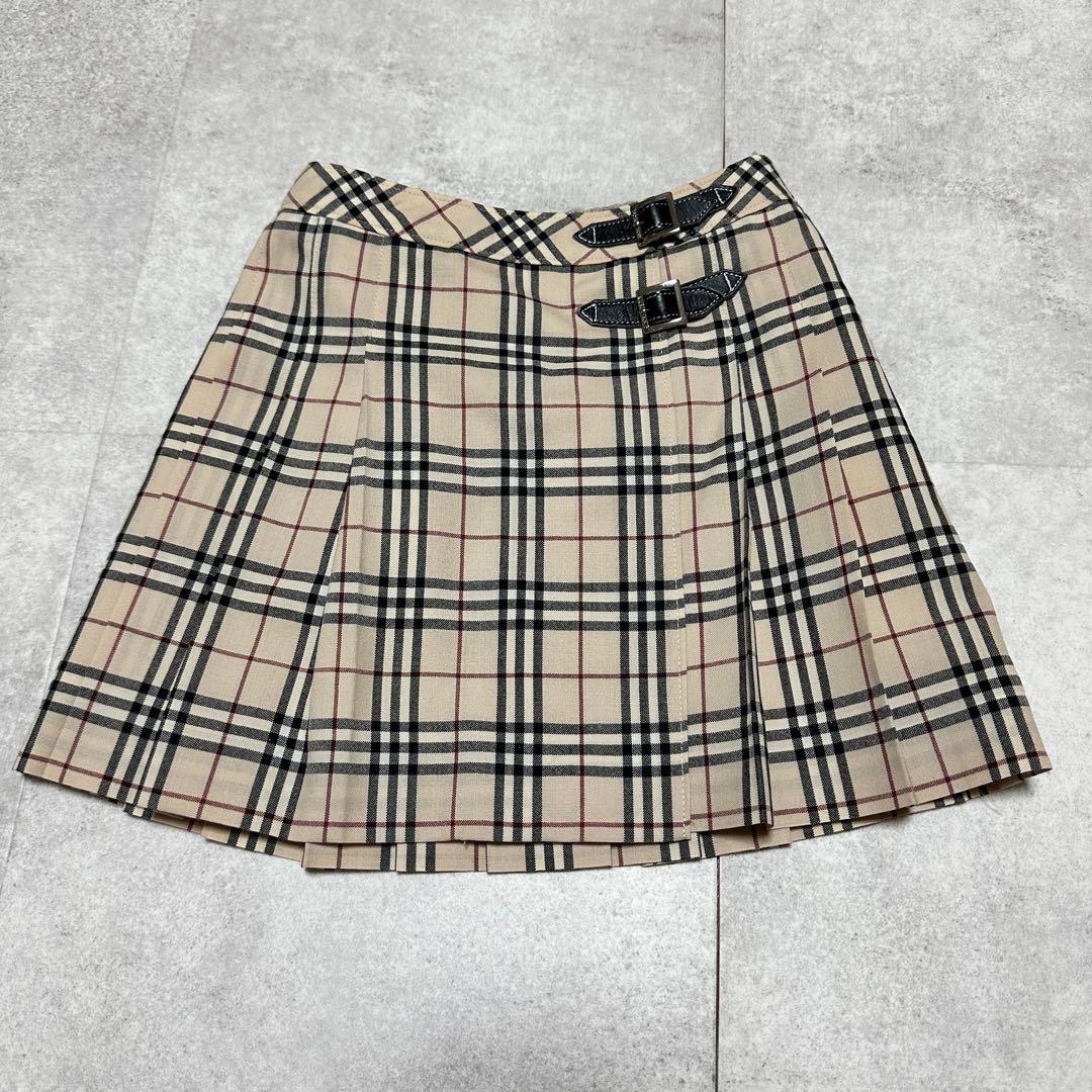 バーバリー ブレザーとスカートセットノバチェック 120 女の子