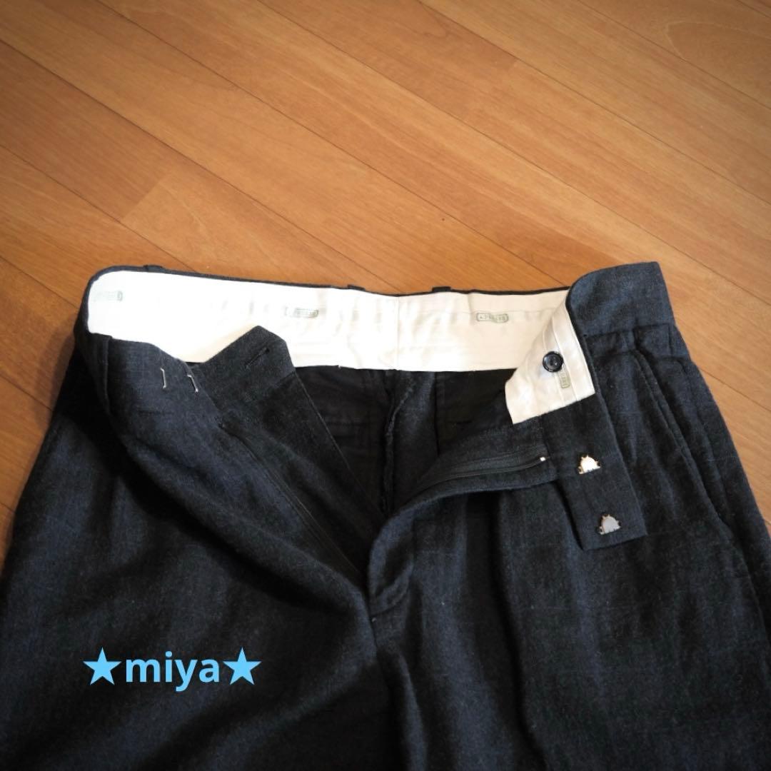 パンツ A.PRESSE / Wide Tapered Trousers / 23SS