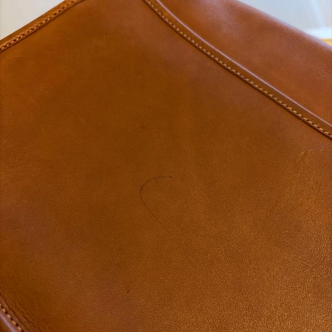 美品 オールドコーチ ショルダーバッグ ターンロック USA製 COACH