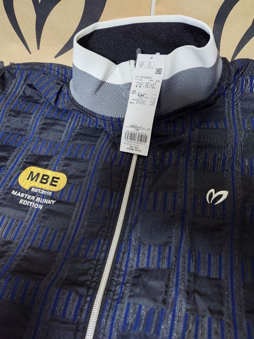 ■新品■マスターバニーエディション/プリーツチェックジャガード ブルゾン６,XL