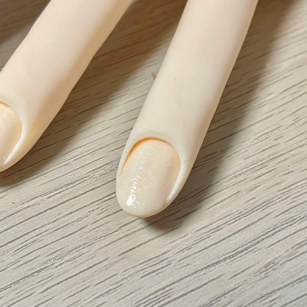 JNEC認定モデルハンドセット+新品ネイルチップ+新品トップコート