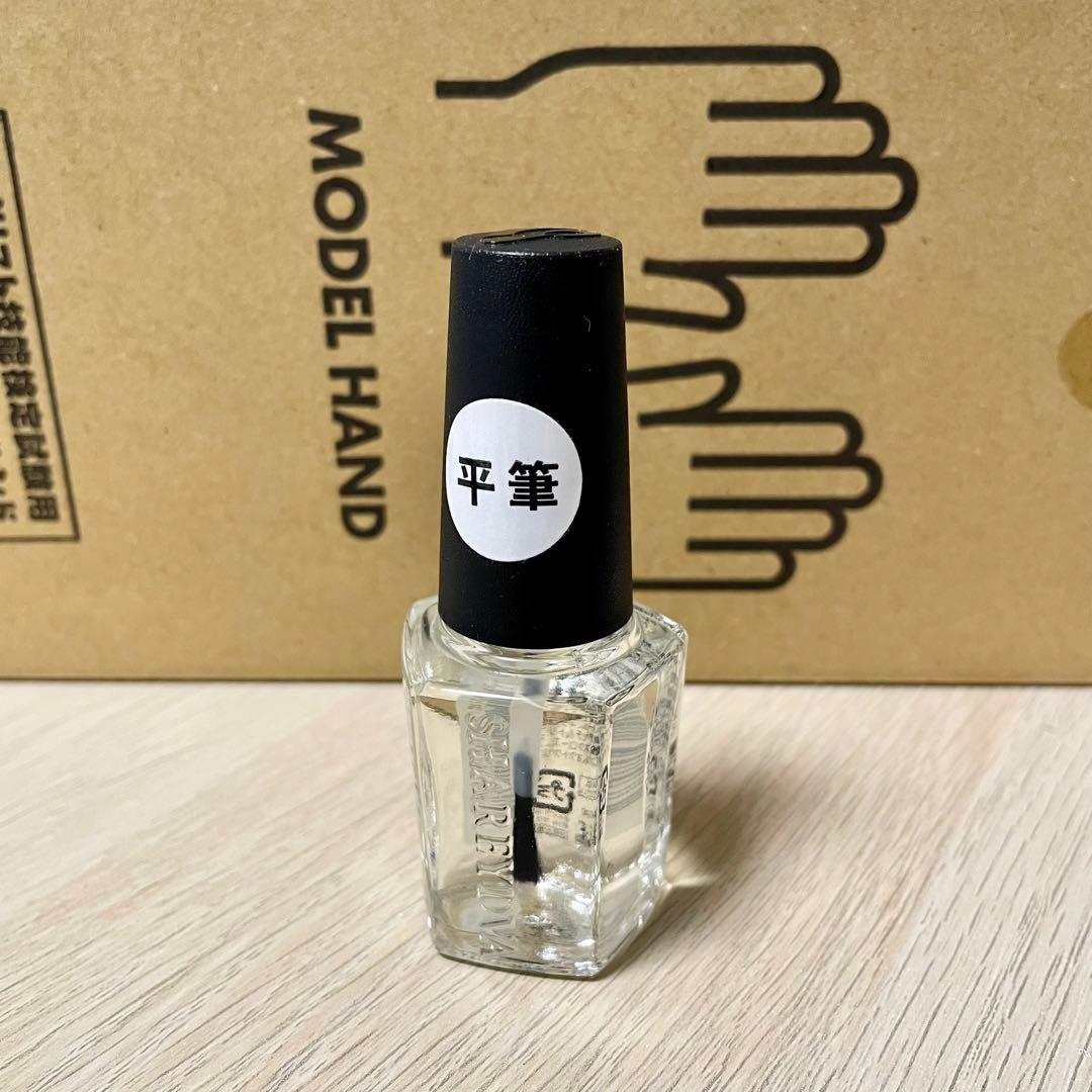 JNEC認定モデルハンドセット+新品ネイルチップ+新品トップコート