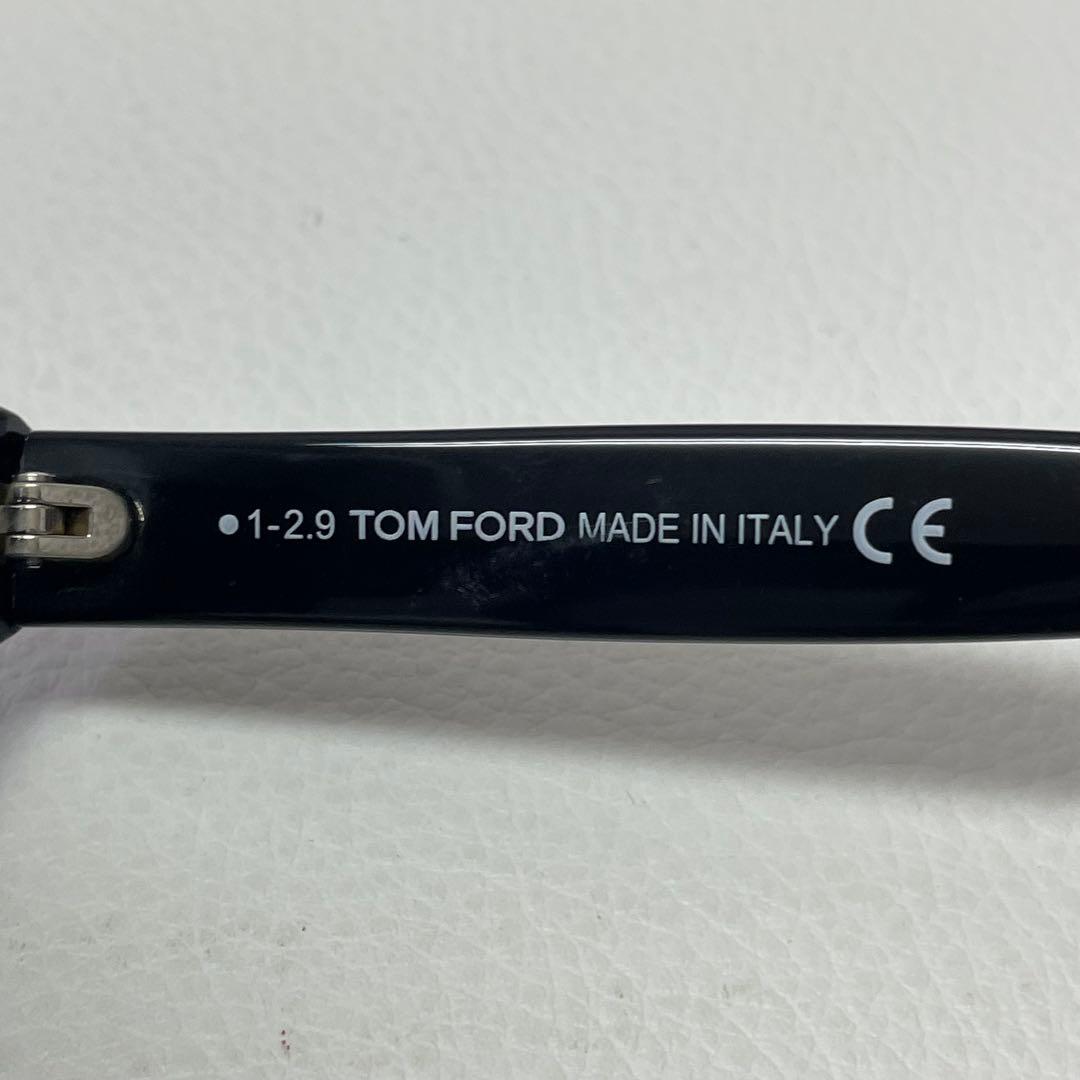 あ*さ様 TOM FORD ブラックフレーム　度入りサングラス ケース付き