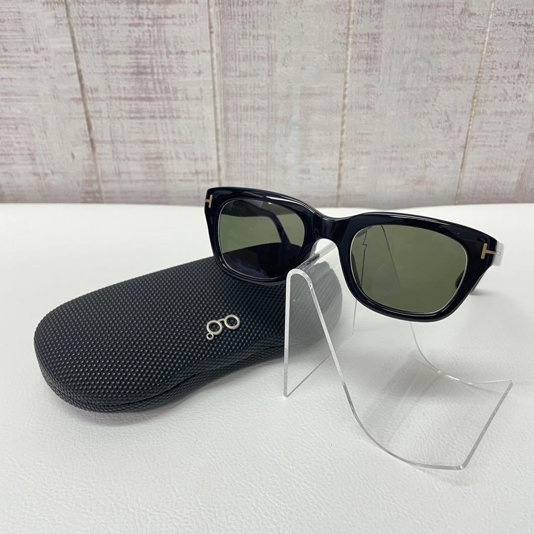 あ*さ様 TOM FORD ブラックフレーム　度入りサングラス ケース付き