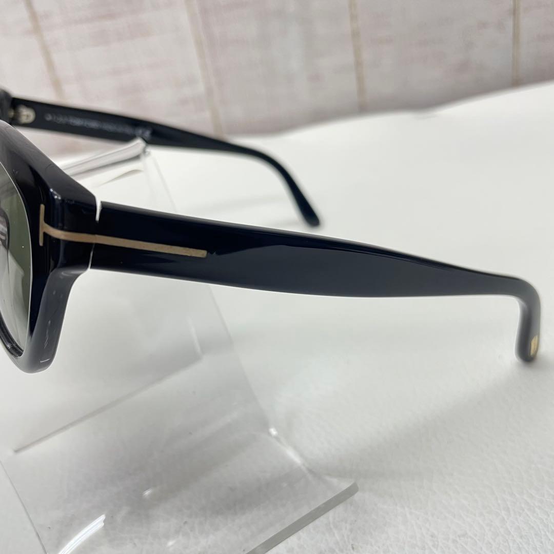 あ*さ様 TOM FORD ブラックフレーム　度入りサングラス ケース付き