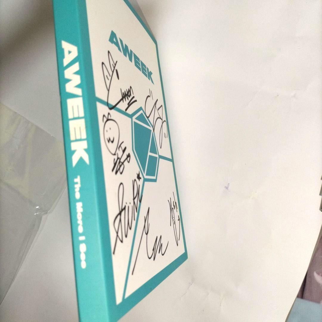 ⭐メンバー本人直筆サイン入り⭐AWEEK THE MORE I SEE