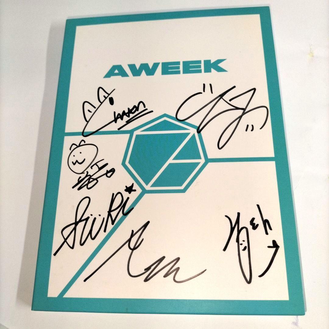 ⭐メンバー本人直筆サイン入り⭐AWEEK THE MORE I SEE