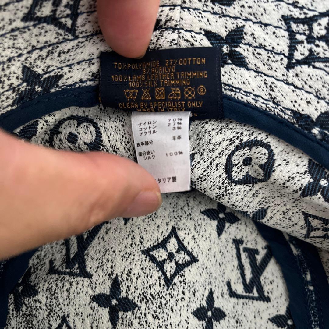 ルイヴィトン デニムモノグラム バケットハット