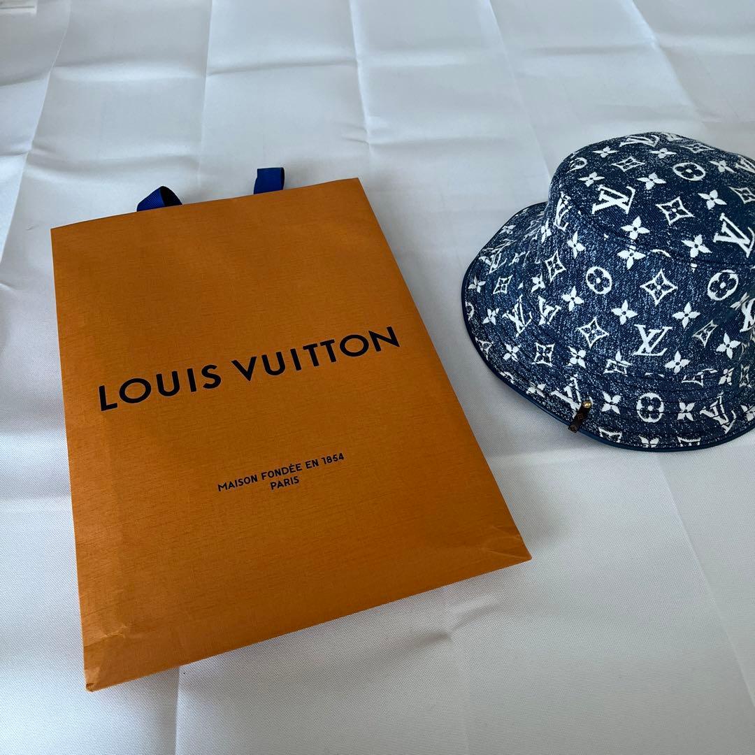 ルイヴィトン デニムモノグラム バケットハット