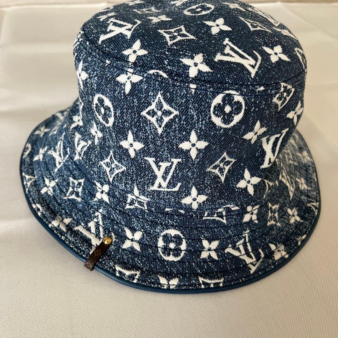 ルイヴィトン デニムモノグラム バケットハット