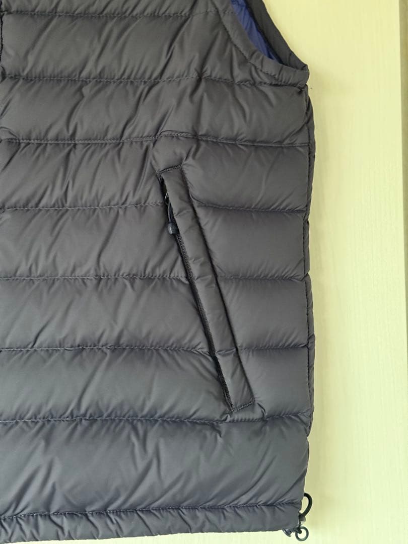 DANTON ネイビー ダウンベスト　36