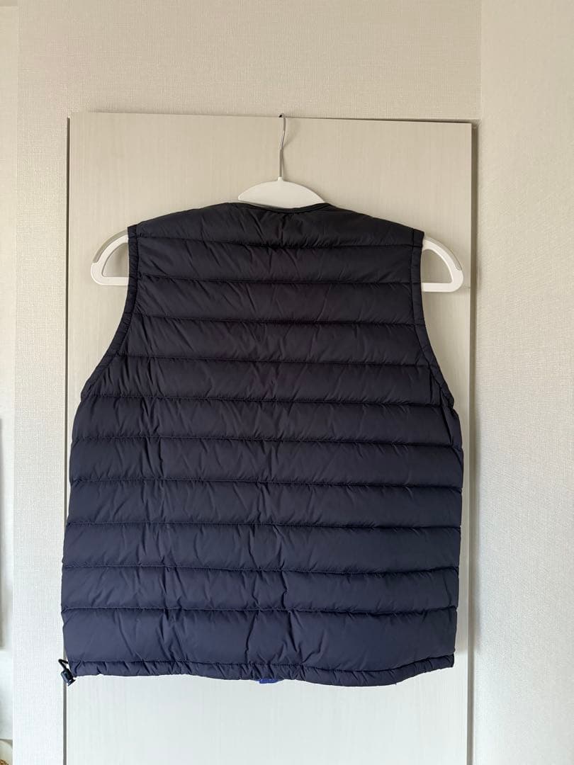 DANTON ネイビー ダウンベスト　36