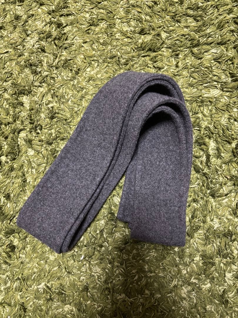 N.O.R.C ウールリバービッグカラーコート　ロングコート