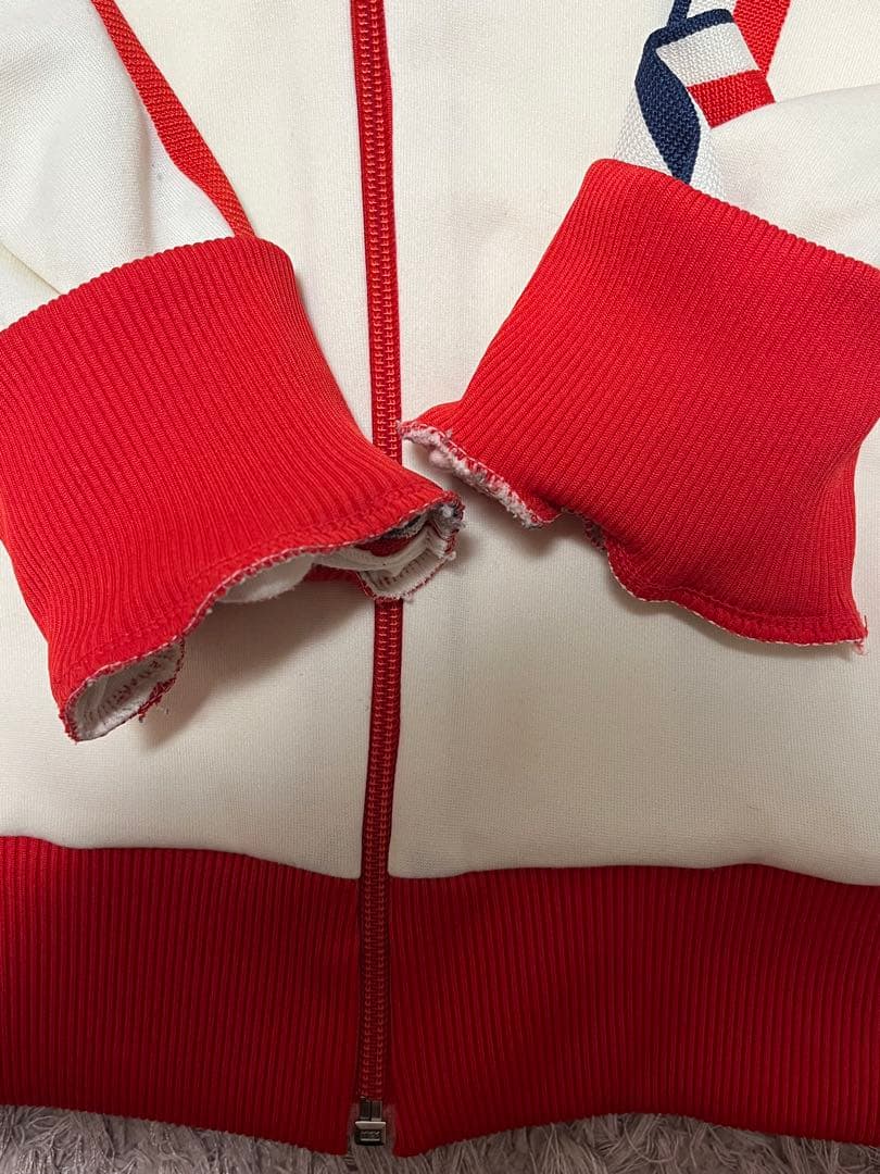 織*氏様 【希少】adidas 80s トラックジャケット デサント製 クリーム