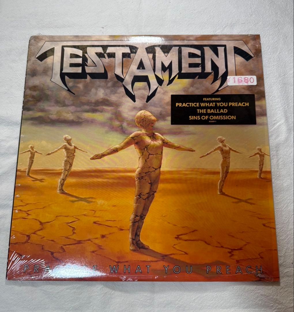 洋楽 TESTAMENT / Practice What You Preach /LP