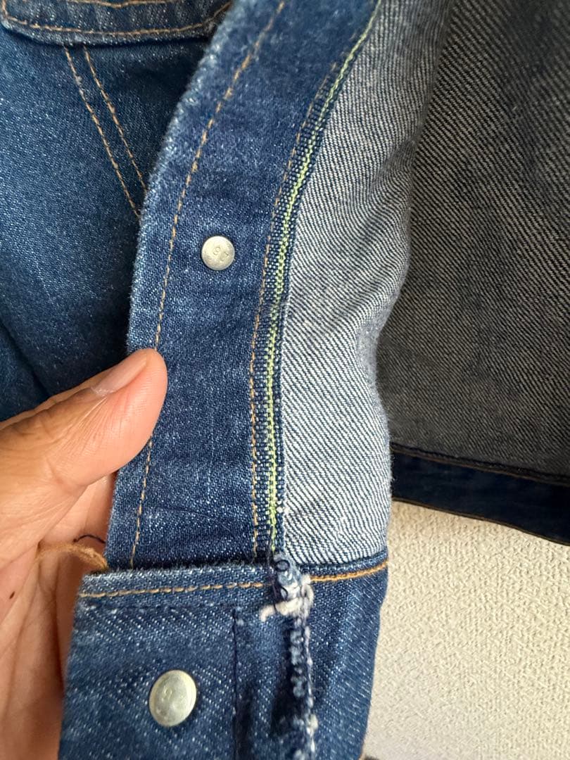 BIGYANK ビッグヤンク デニムジャケット ウエスタンスタイル耳付き60年代