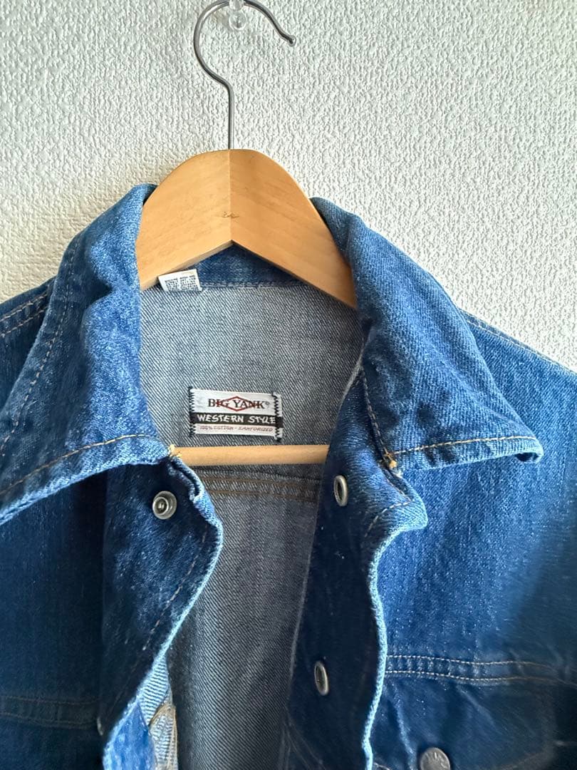 BIGYANK ビッグヤンク デニムジャケット ウエスタンスタイル耳付き60年代