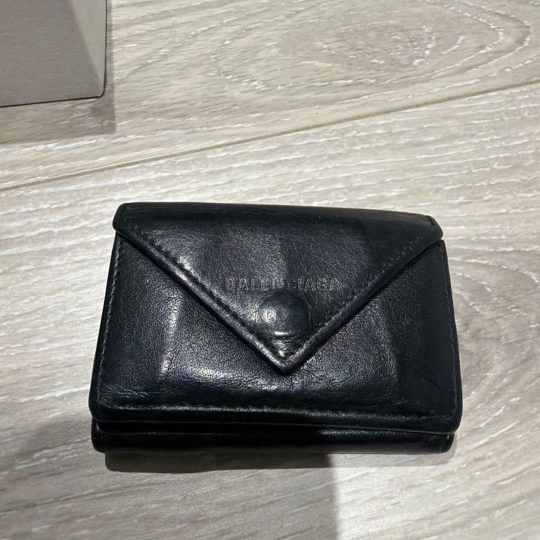 BALENCIAGA ペーパーミニウォレット