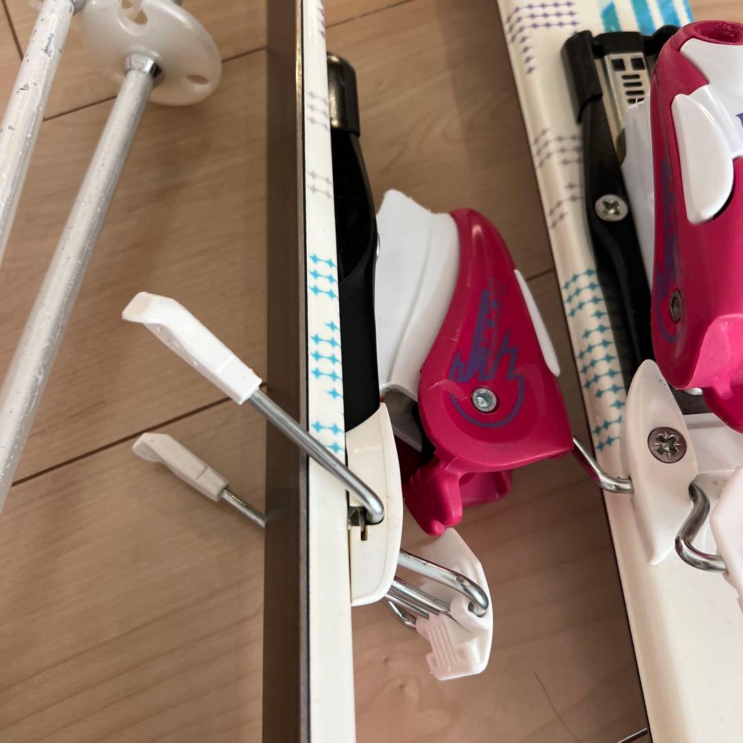 Hartスキー板、ポールセット140センチ