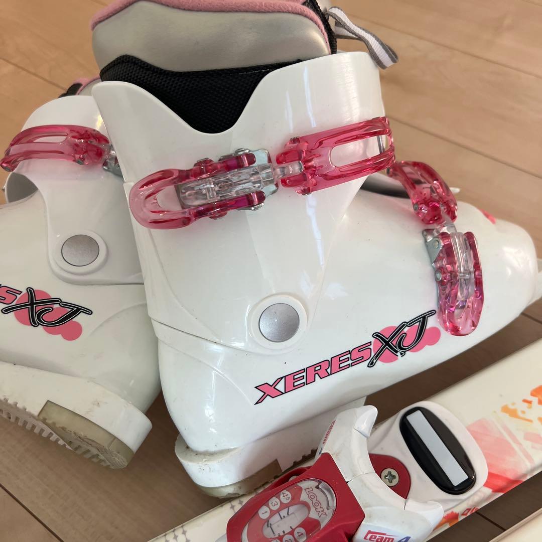 Hartスキー板、ポールセット140センチ