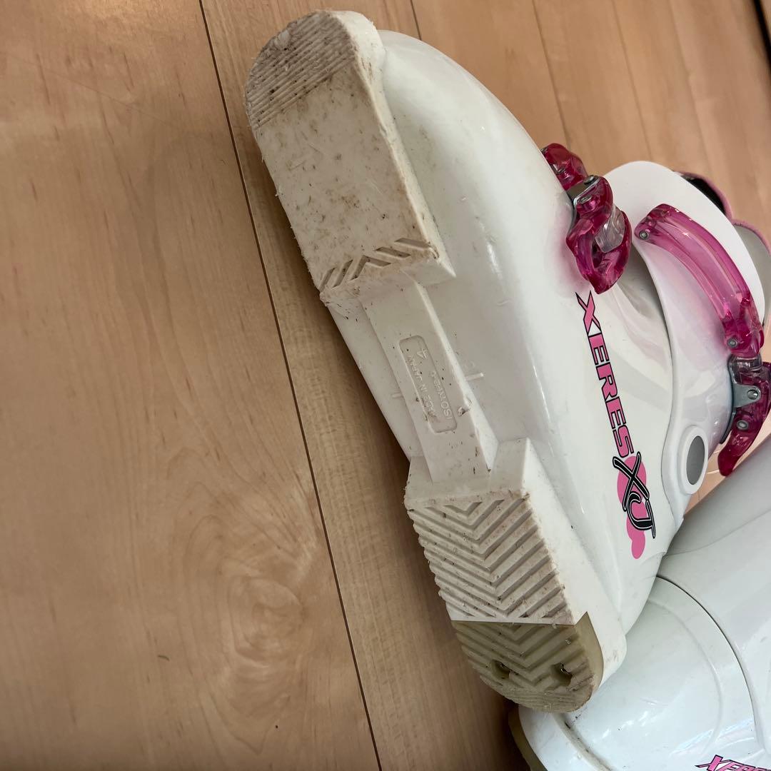 Hartスキー板、ポールセット140センチ