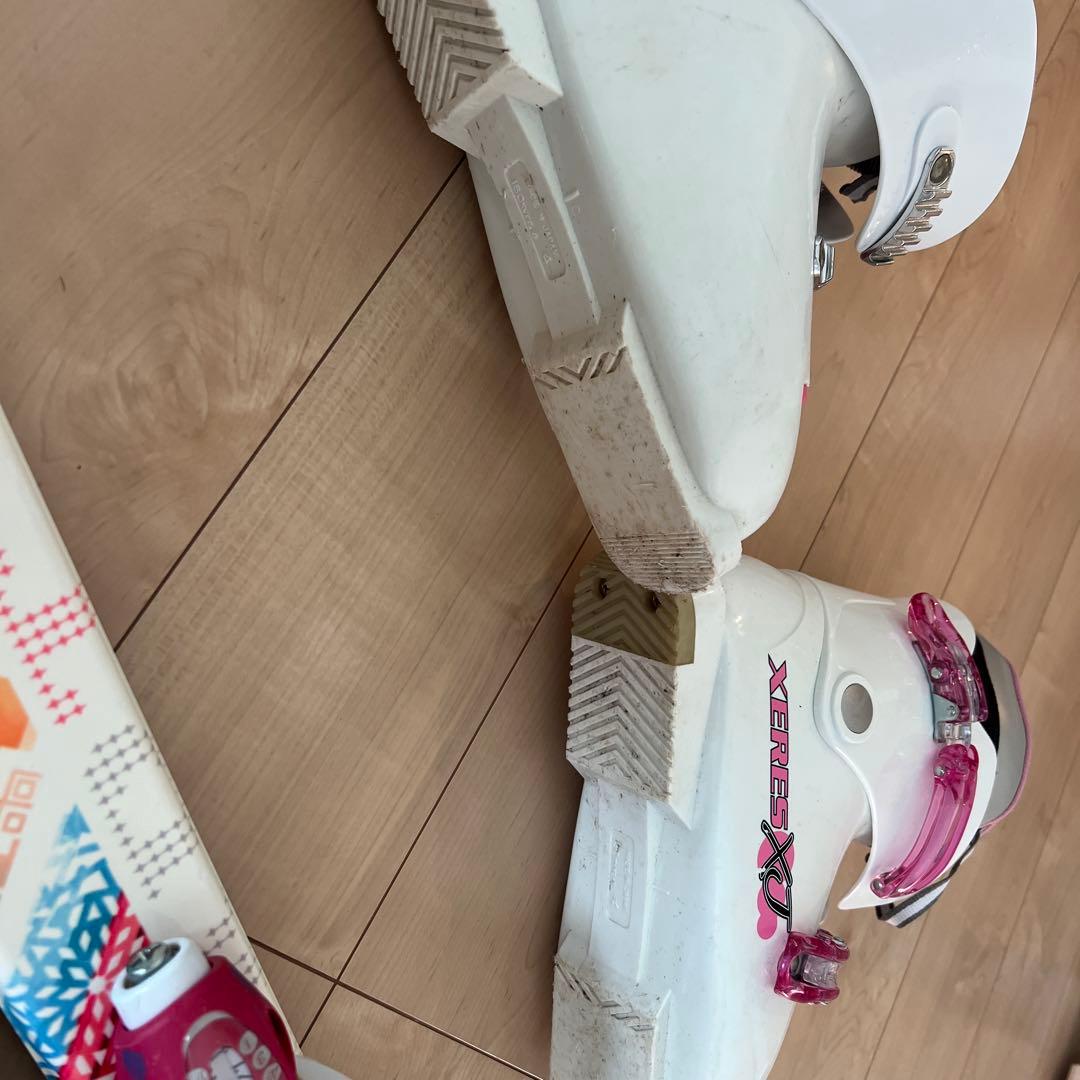 Hartスキー板、ポールセット140センチ