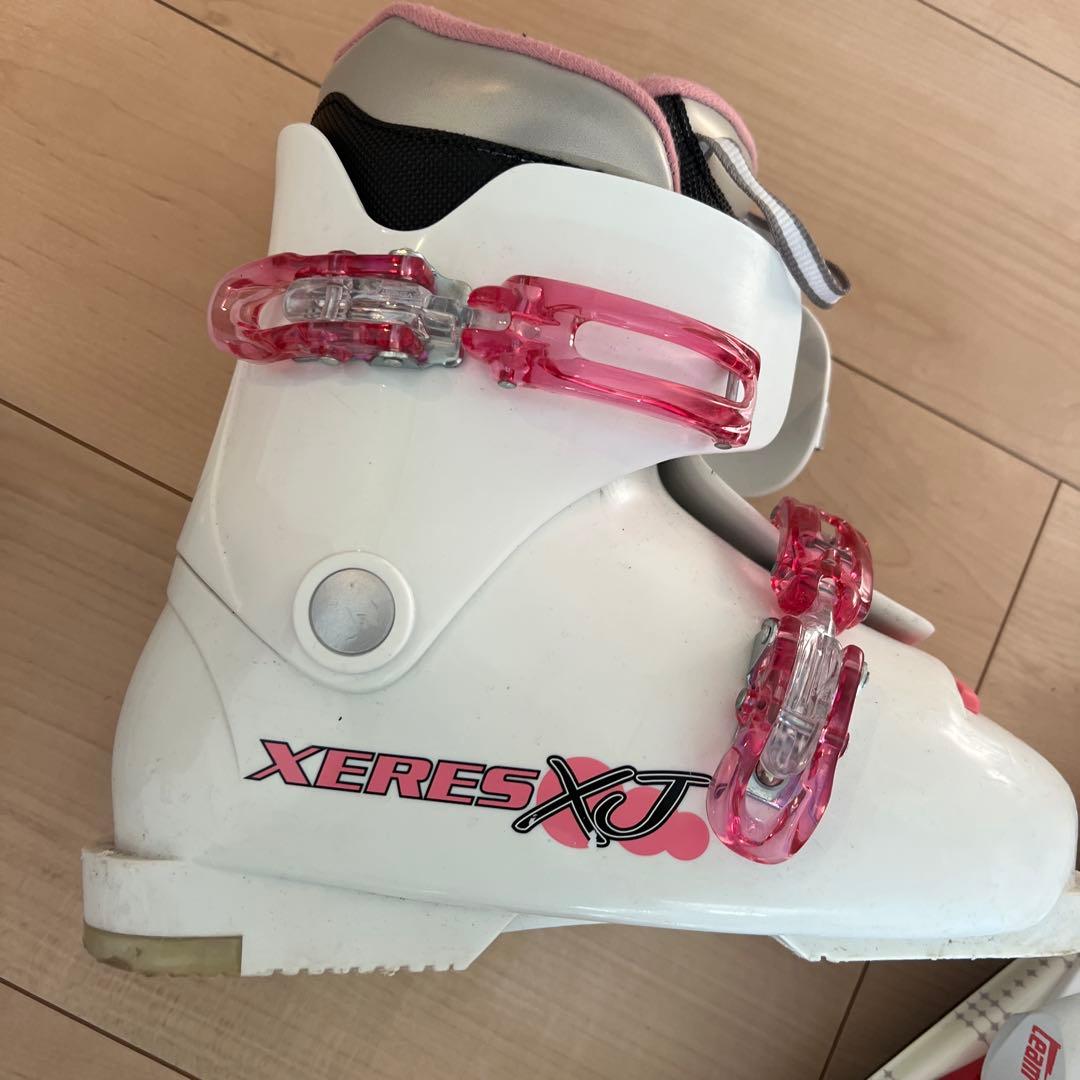 Hartスキー板、ポールセット140センチ