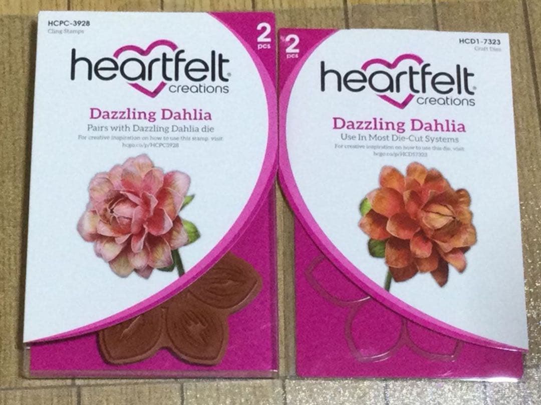 Heartfelt Creations スタンプセット 3点