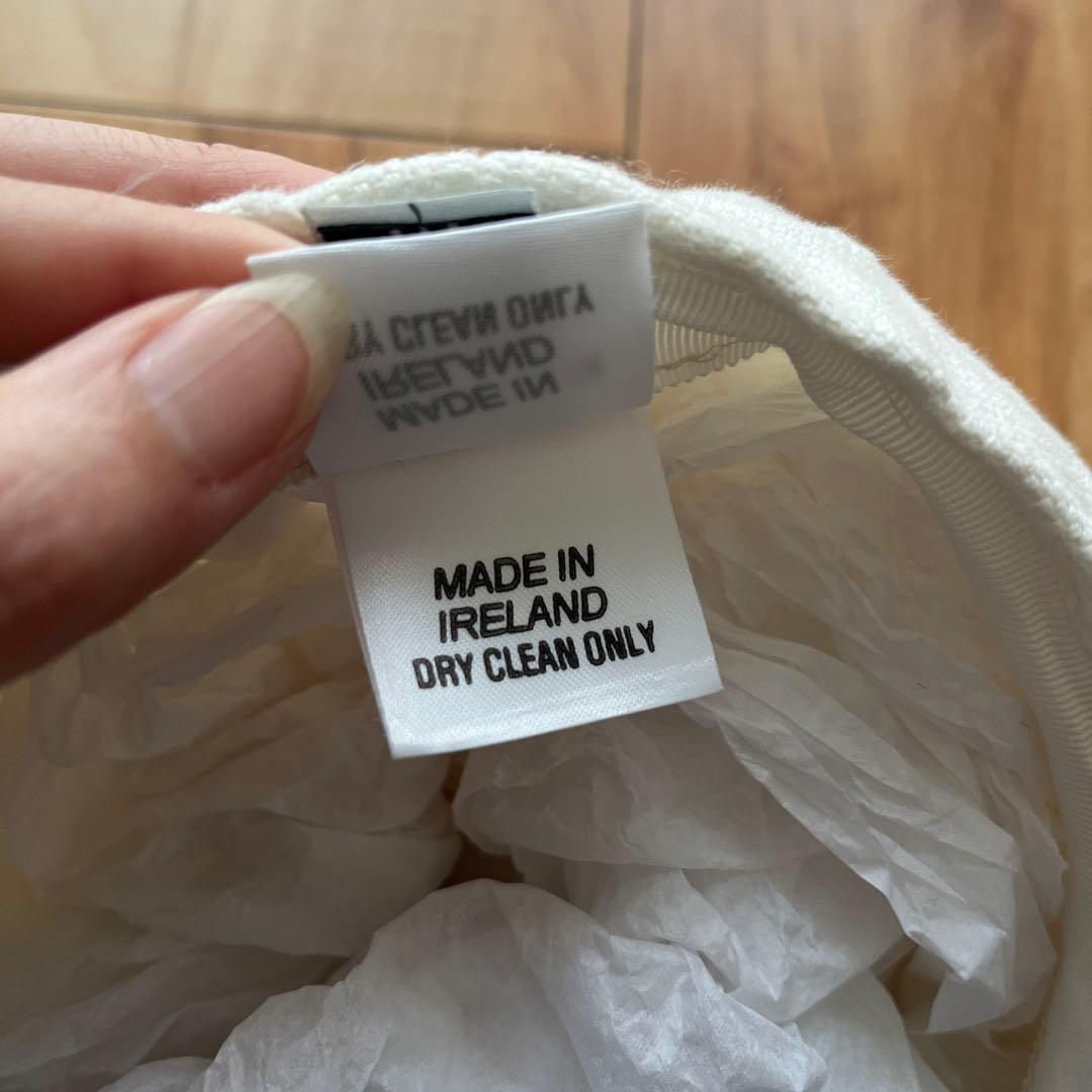 ANATOMICA x Jonathan Richard キャスケット M 白