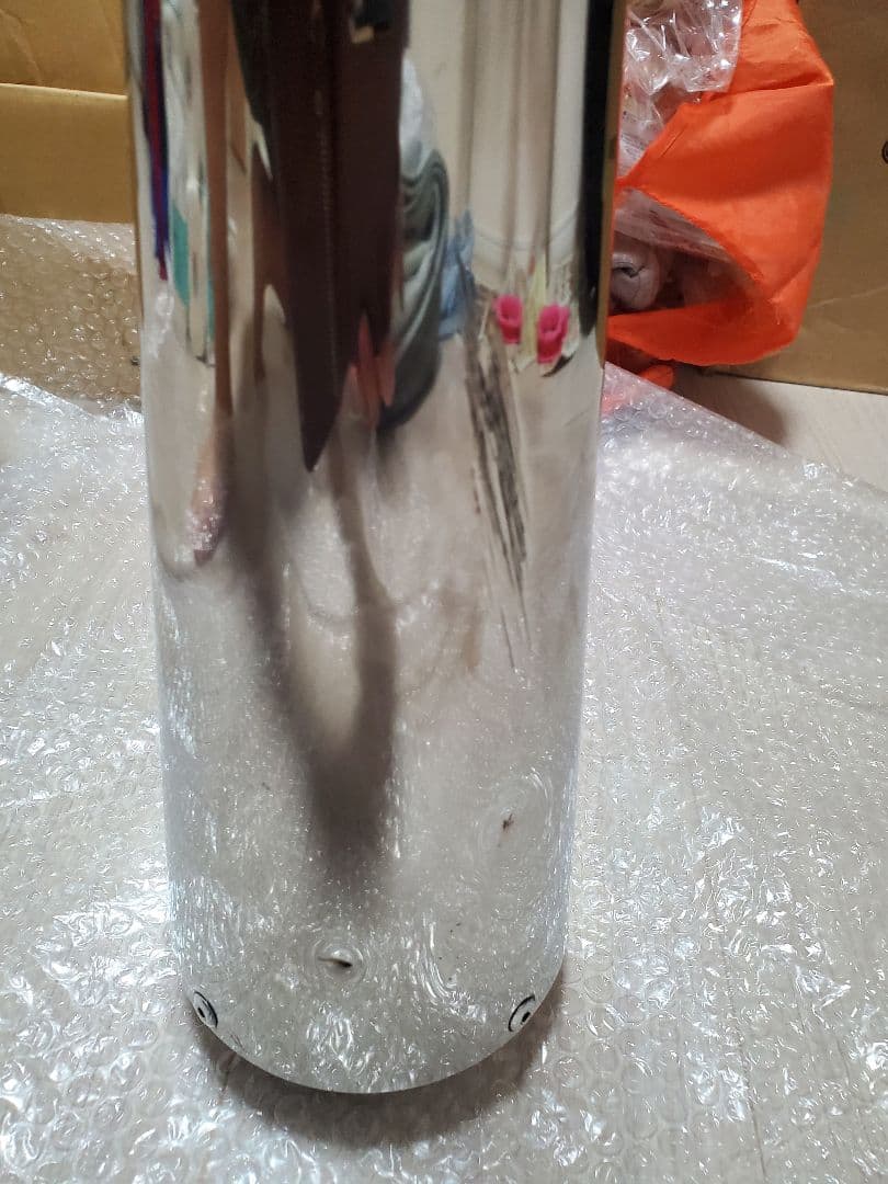 SR400 SR500 クェーサーメガホンマフラー モトギャラリークラフト製