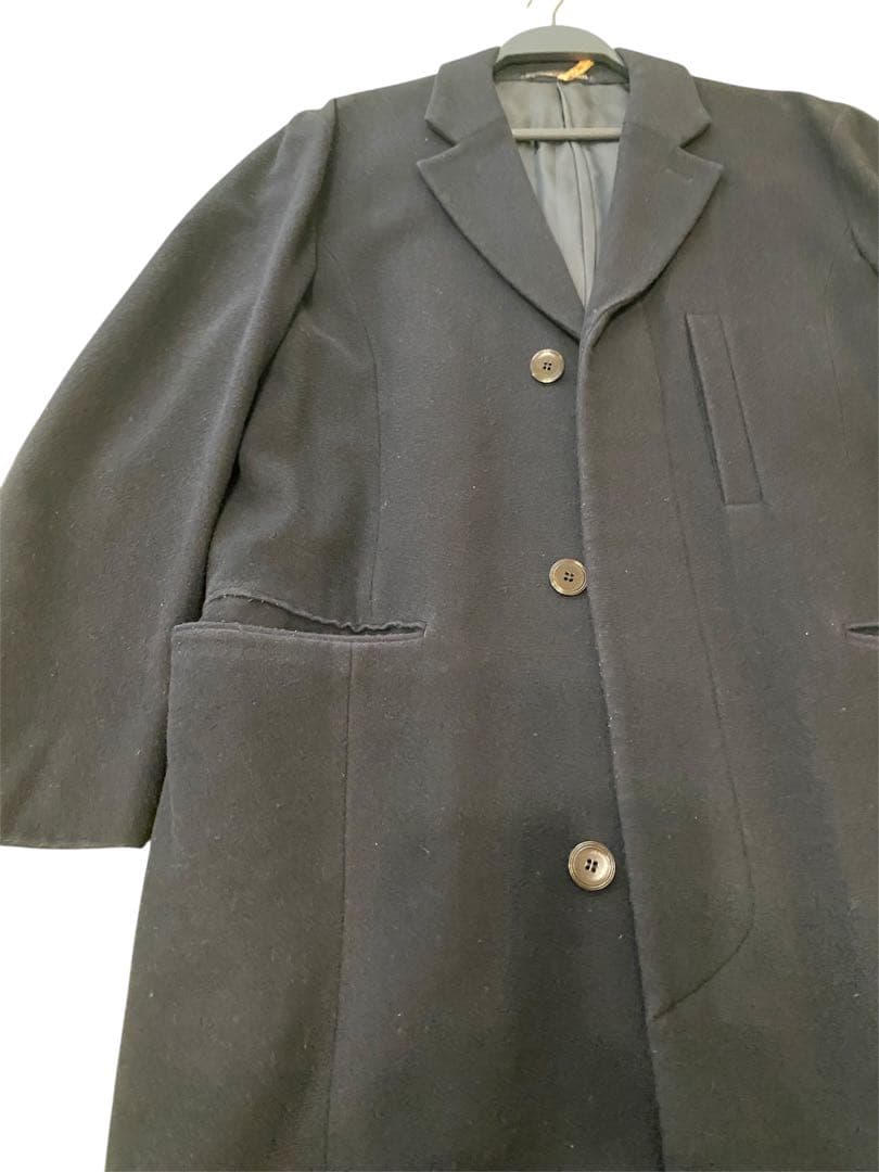 【極美品】ジャンポール・ゴルチエ オム ヴィンテージ ロングコート 黒 モード