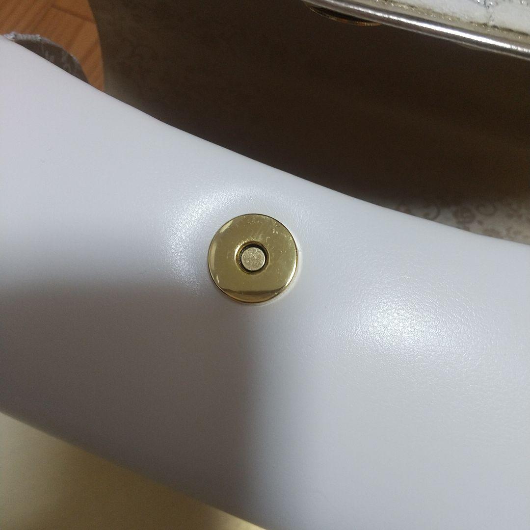 ホワイト 草履とバッグのセット リボン 成人式 卒業式 結婚式