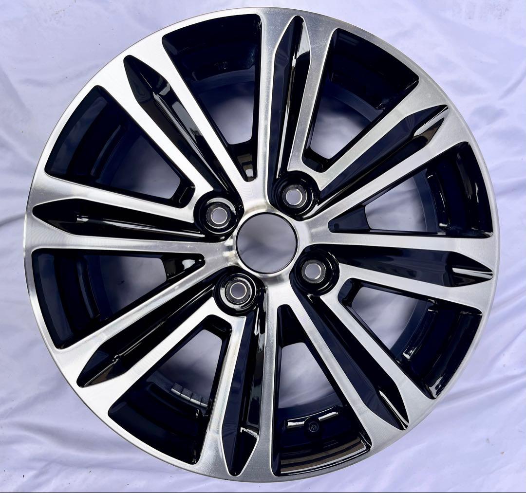 ② 【中古】ダイハツ純正 15インチ アルミホイール4本 4穴 PCD100