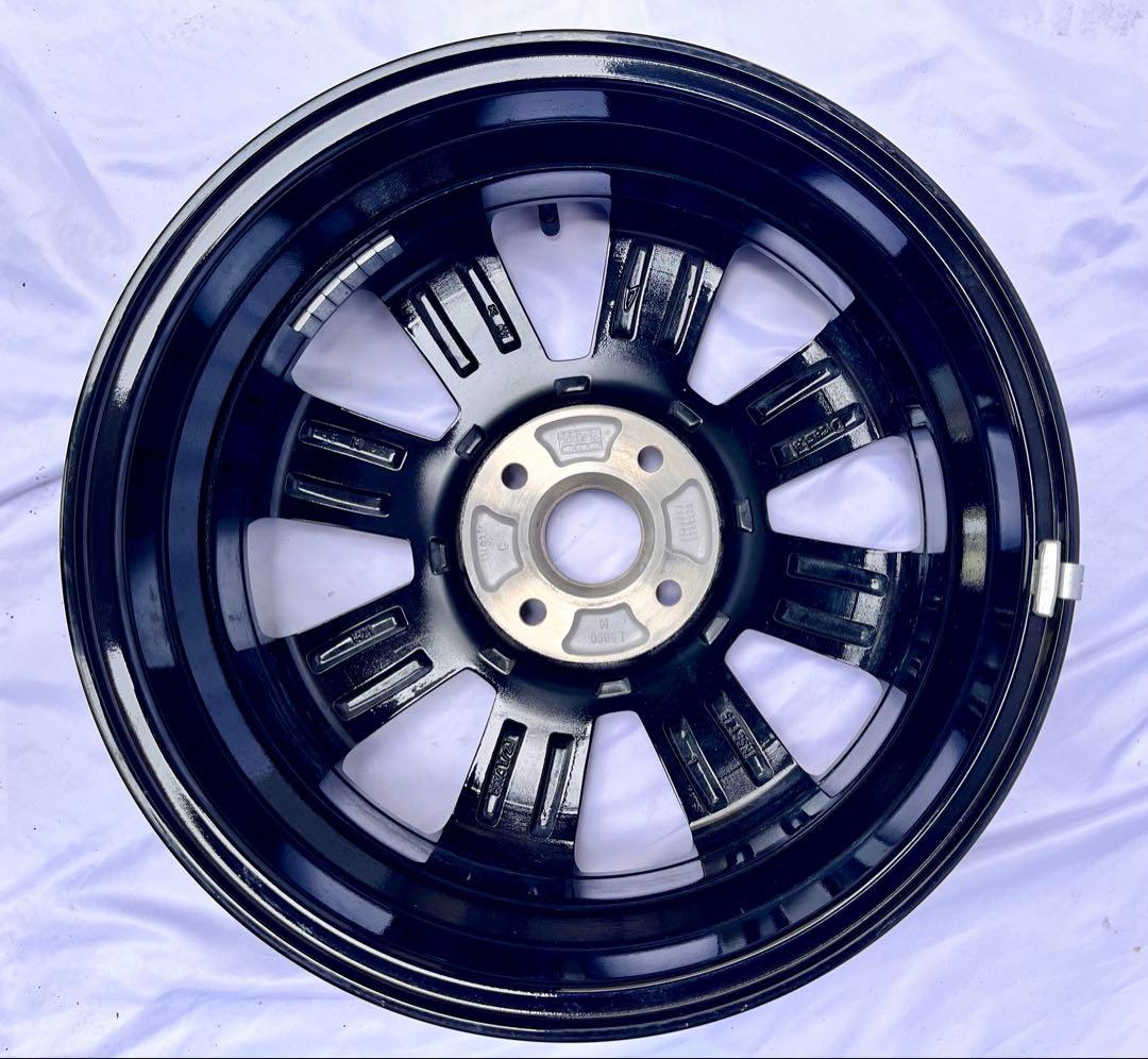 ② 【中古】ダイハツ純正 15インチ アルミホイール4本 4穴 PCD100