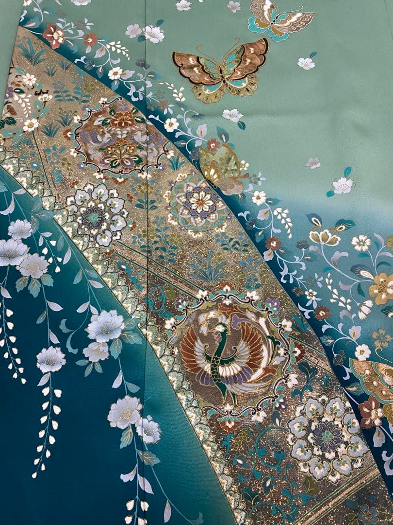 3244 着物　リメイク　ドレス　ワンピース