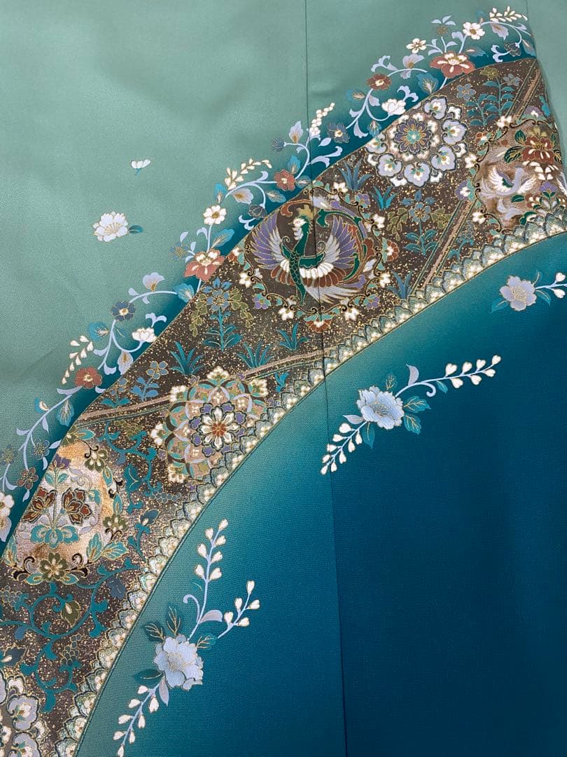 3244 着物　リメイク　ドレス　ワンピース