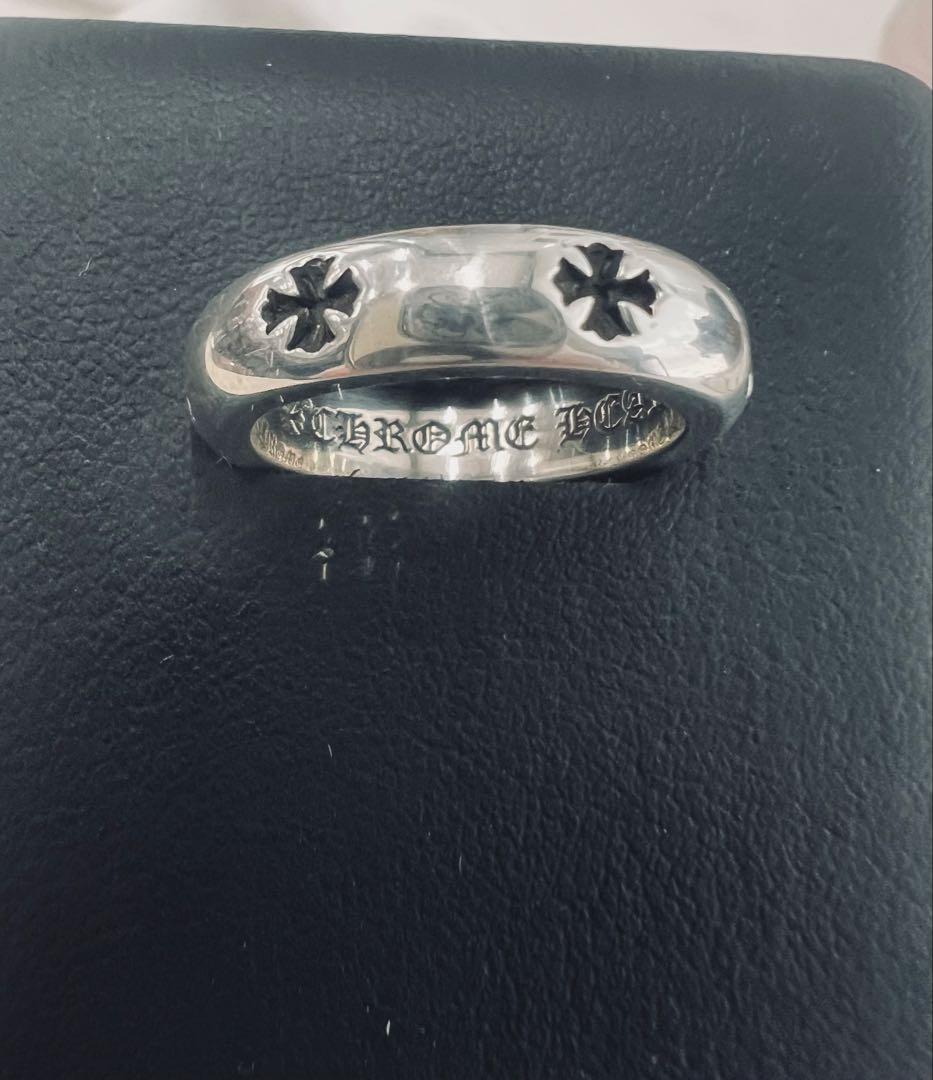 CHROME クロスモチーフリング 2017年モデル　美品　早い者勝ち！