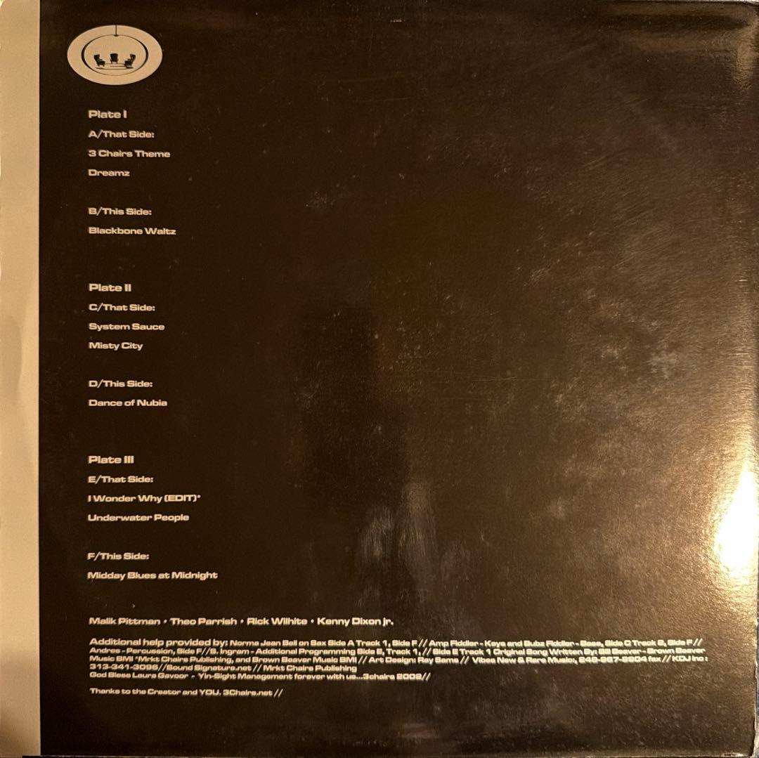 洋楽 3 Chairs (3LP)Theo Parrish,Moodymann