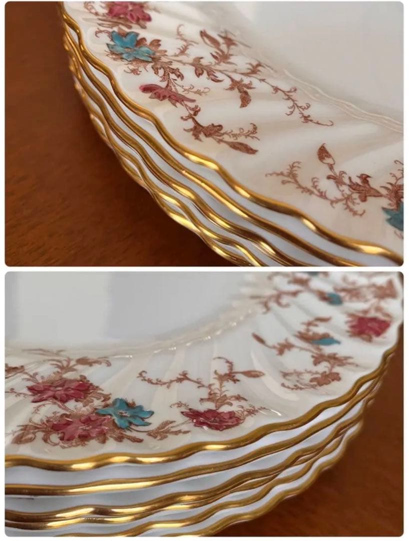 【レア美品】ミントン★アンセストラル★ディナー皿　2枚