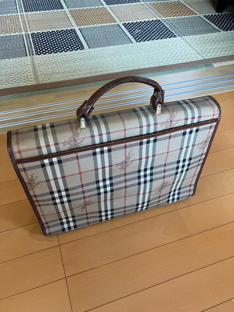 Burberry ブリーフケース ベージュ/ブラウン