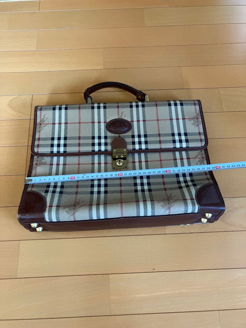 Burberry ブリーフケース ベージュ/ブラウン