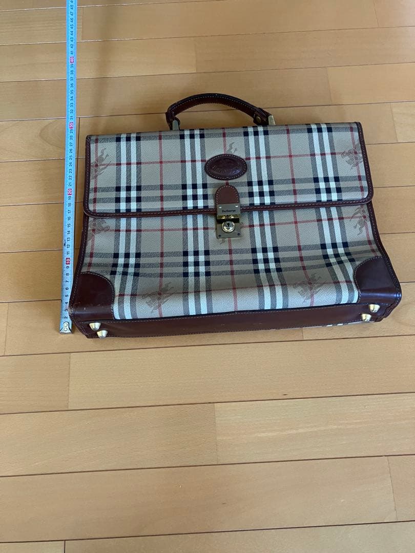 Burberry ブリーフケース ベージュ/ブラウン