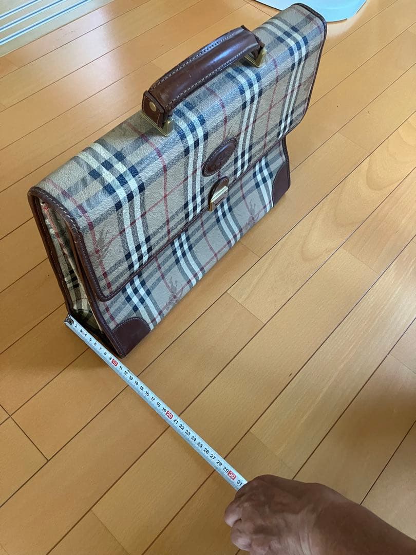 Burberry ブリーフケース ベージュ/ブラウン