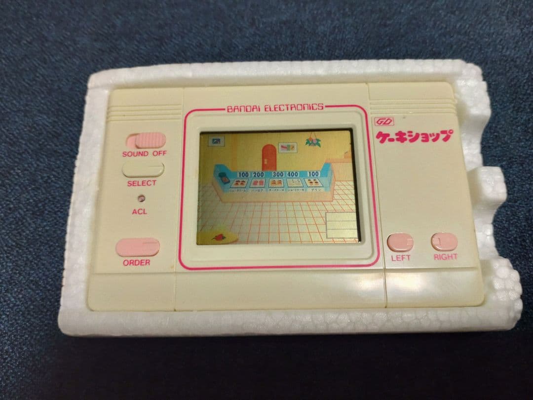 バンダイ ケーキショップ LCDゲーム