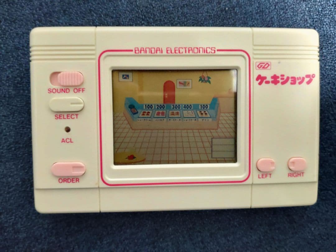 バンダイ ケーキショップ LCDゲーム