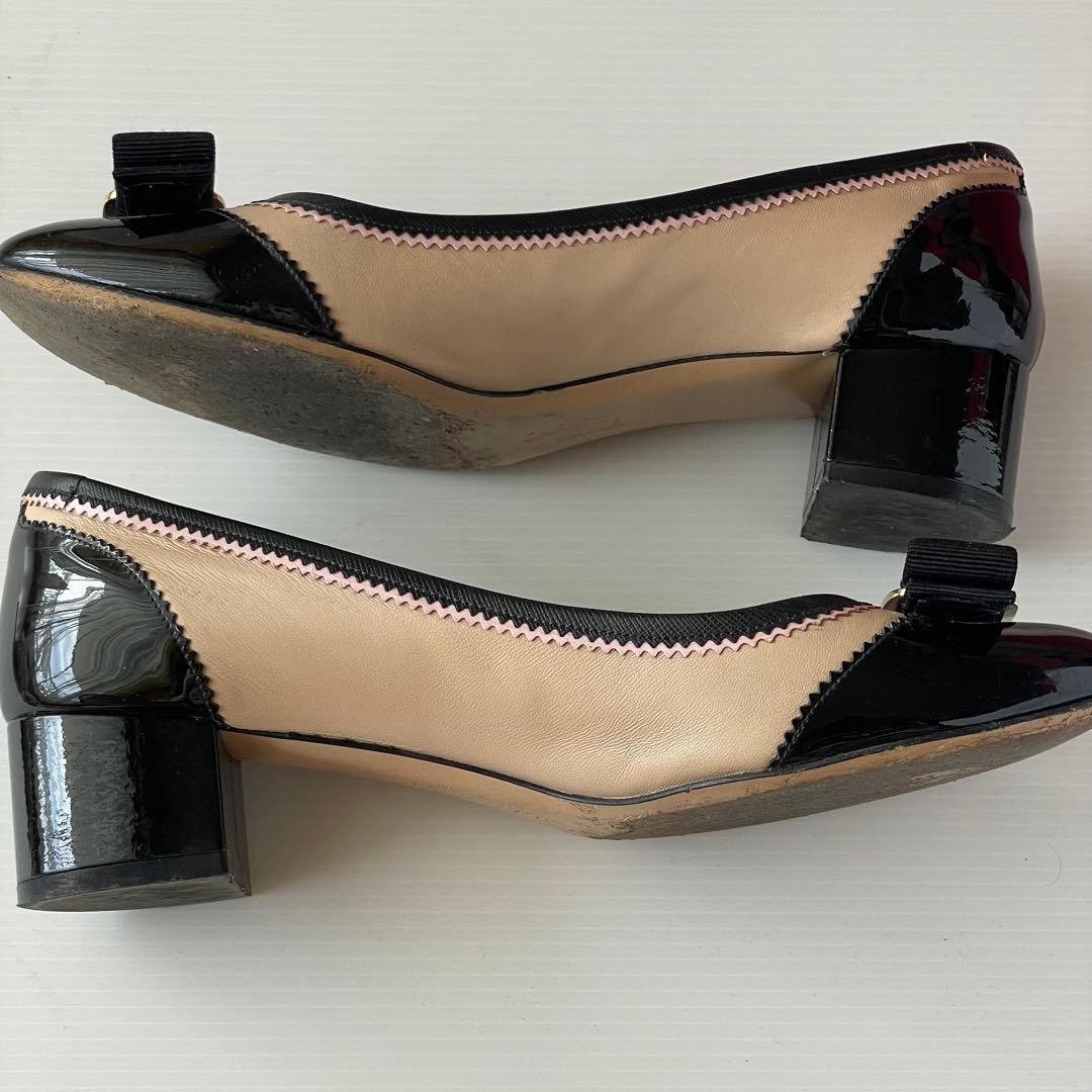 さゆSalvatore Ferragamo 7 1/2 D フェラガモ4㎝