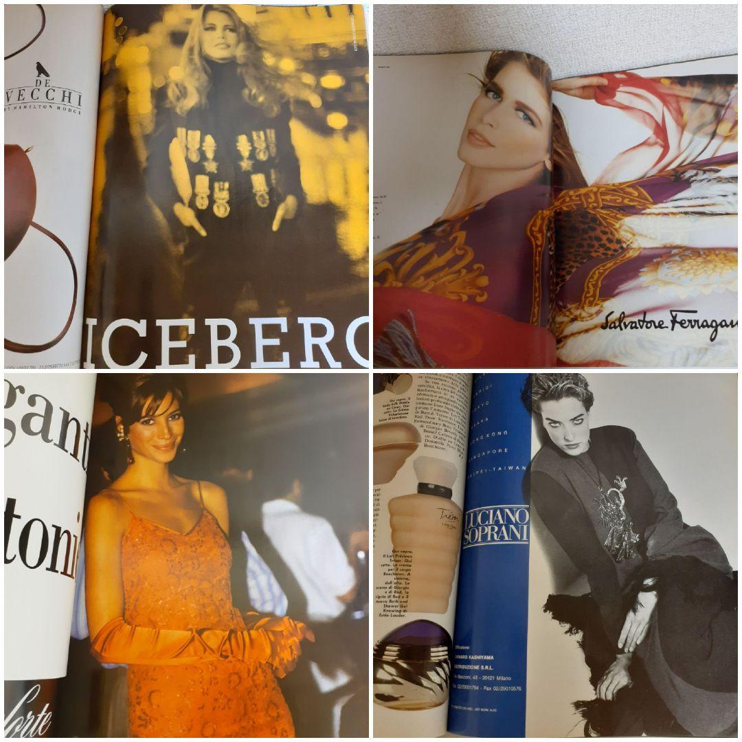 vogue italia 1991 別冊付録付き 　super model