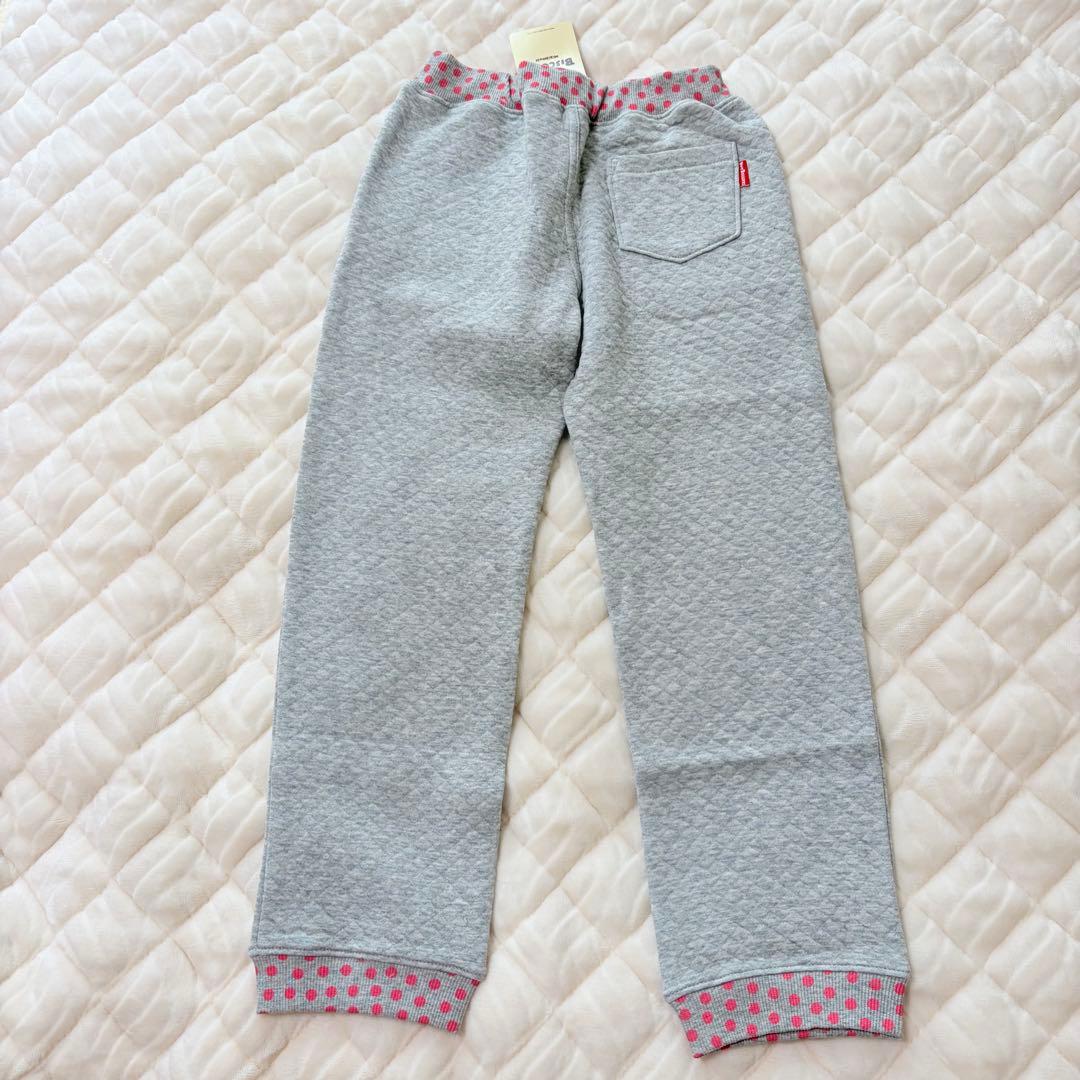 新品 120 ミキハウス ホットビスケッツ 女の子 セット トレーナー ズボン