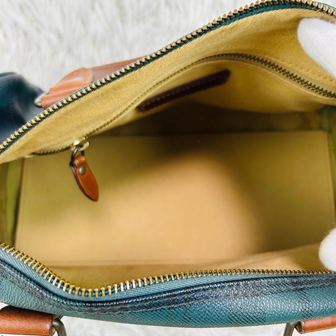 ✨美品 ポロラルフローレン ブラックウォッチ柄　ミニ ボストンバック