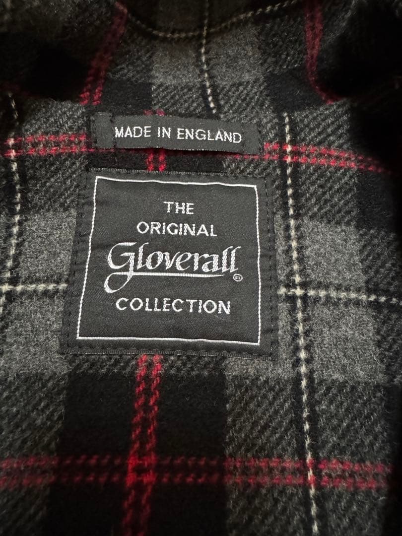 グローバーオール　ブラックダッフルコート　サイズS